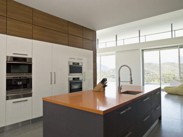 Interior of modern kitchen